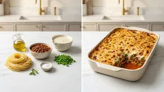 Pasta al forno “svuota-frigo”: come trasformare la pasta avanzata in una teglia cremosa