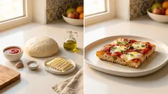 Pizza in teglia nel forno di casa: il metodo per una base asciutta e ben cotta