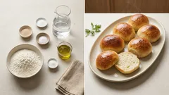 Panini all’olio soffici e fragranti: la ricetta con doppia lievitazione