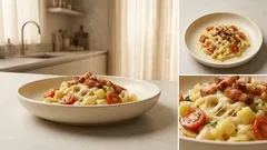 Pasta, patate e provola cremosa: il trucco per farla “azzeccata” in pentola