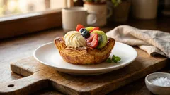 Cestini di sfoglia alla frutta in friggitrice ad aria: croccanti e pronti in pochi minuti