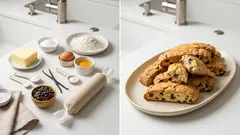 Biscotti con gocce di cioccolato sempre uniformi: il trucco del freezer per tagliarli perfetti