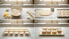 Deliziose alla nocciola: frolla sottile e crema al burro vellutata, come in pasticceria