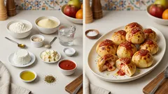 Bombe di pizza ripiene ricotta e mozzarella: il trucco per averle super soffici