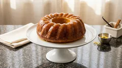 Babà al rum in planetaria: impasto ben incordato e bagna profumata