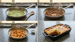 Lasagna con zucca, macinato e salsiccia: come ottenere strati morbidi e ben gratinati