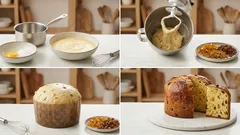 Panettone Metodo Morandin: alto e soffice, con uvetta e canditi (passo passo)