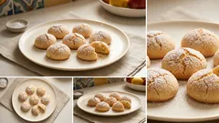 Amaretti morbidi fatti in casa: crosticina leggera e cuore soffice